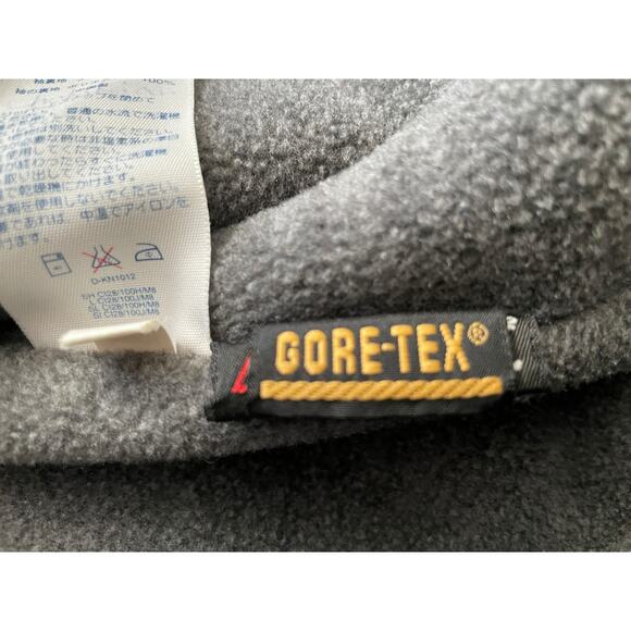 Vintage LL Bean Navy Polartec Gore-Tex Shell Sherpa Lined Coat Mens Med 38-40 - Picture 10 of 14